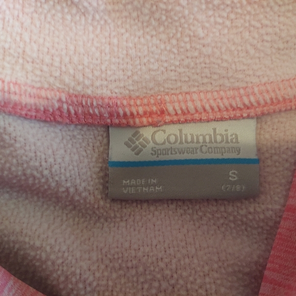 Girls Columbia sweatshirt small - Picture 4 of 4